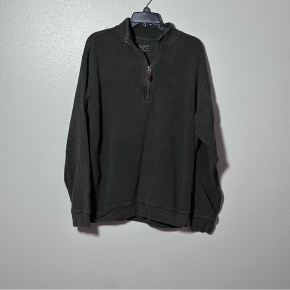 Woolrich‎ Men Half Zip Long Sleeve Pullover Sweater/Shirt size L - Picture 1 of 7